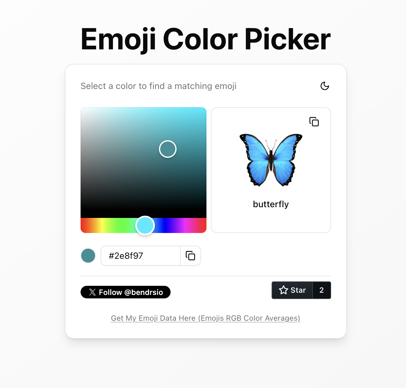 Emoji-Picker screenshot