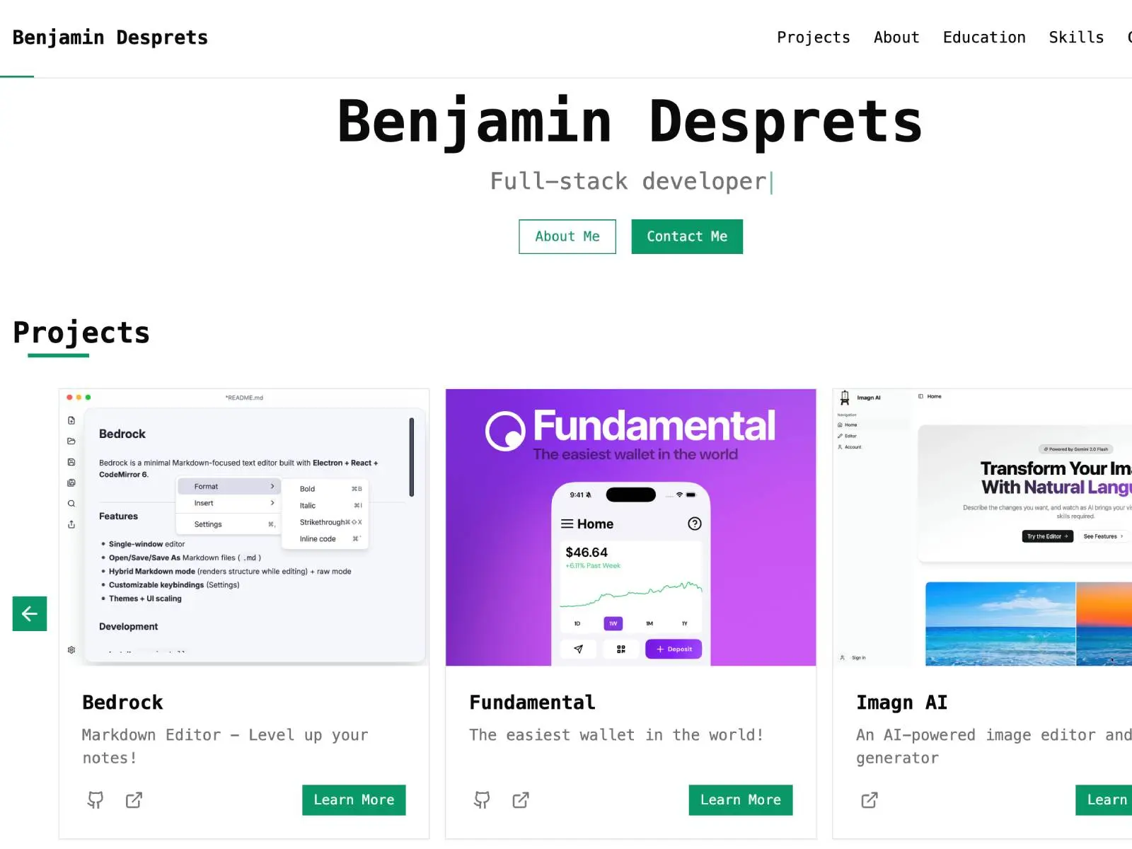 desprets.net screenshot
